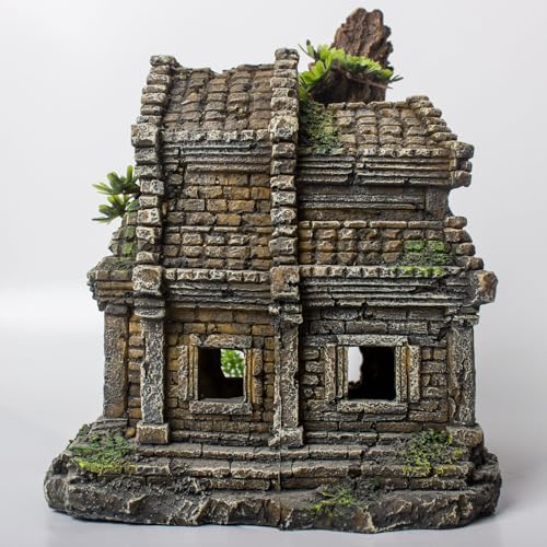 Fish Tank Decorations Aquarium Décor Resin Artificial Tree Trunk Root (B) - color: B