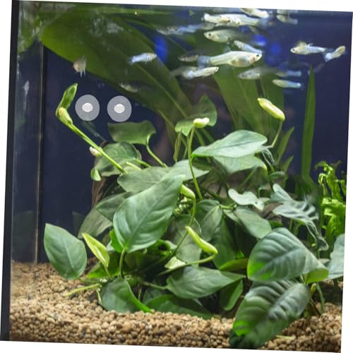 9pcs Suction Cup Clips for Aquarium Air Tubing Transparent Hose Holders Stable Support for Fish Tank Water Pipes Effortless Setup and Reliable Design - size: 3.30X3.30X2.2CM