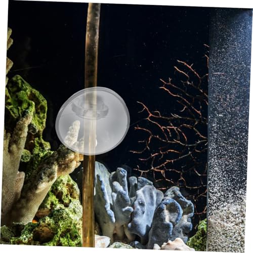Abaodam 40pcs Aquarium Clips with Soft Card Slot Design Cup Holders for Fish Tank Oxygen Tubing for Securely Holding Air Hose Aquariums