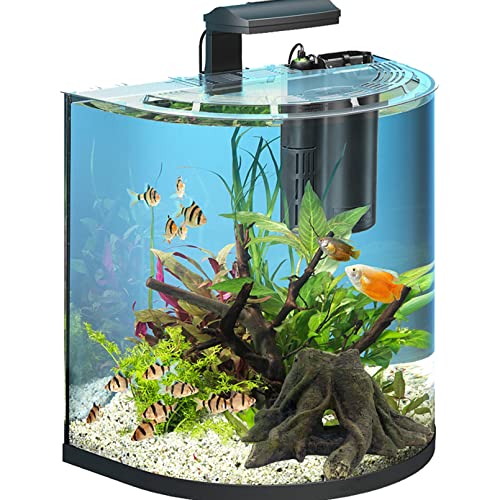 Aquarium Landscape Tree Stump Artificial Resin Tree Hole Ornament Hollow Trunk Cave Betta Cave Rocks Fish Tank Decoration for Cichlid Hiding
