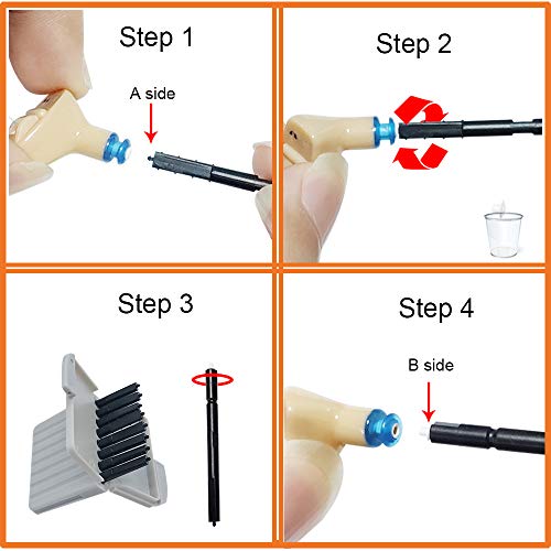 Wax Guards Cerumen Stop Filters for Phonak/Unitron/Widex Hearing Aids Cleaner with Cleaning Brush Kit Tools and Carry Case – 6Packs/48 Pieces