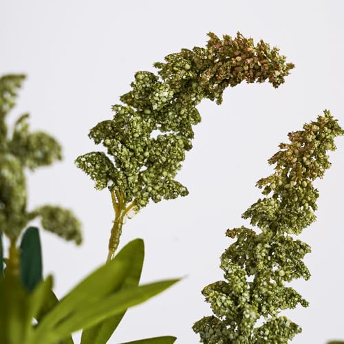 Melorca&Guilla Artificial Plants,6PCS 29" Green Faux Branches for Vase,Artificial Plants Faux Greenery Stems for Shop Garden Office Home Décor - color: Green Sage