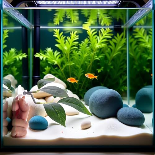 Betta Fish Leaf Pad,Plastic Plant Betta Hammock Leaf Bed,Simulating The Natural Habitat for Betta Spawning Grounds,Suction Cup Betta Breeding Resting Bed Aquarium Décor Plastic Plants，Aquarium Décor