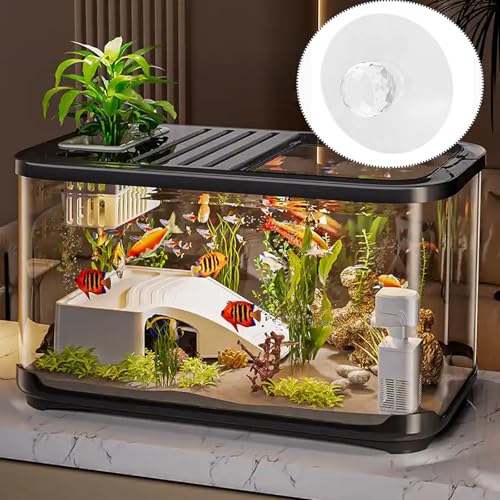 20 PCS Aquarium Lid Handle, Acrylic Fish Tank Cover Handles, Aquarium Tank Lid Replacement Handle for Aquarium Fish Cover