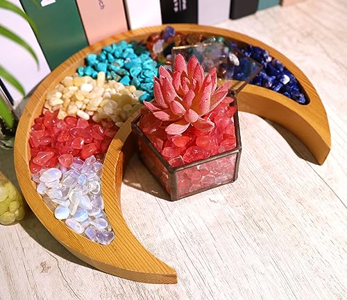 QINJIEJIE Cherry Quartz Crystals Chips Natural Stone Gravel Bulk Crushed Rocks Pieces Polished Quartz Stone 0.55Lbs Decorative Fish Tank Pebbles Vase Filler Irregular Shaped Tumbled Gemstone for Home - color: Cherry Quartz, size: 0.55 Pound