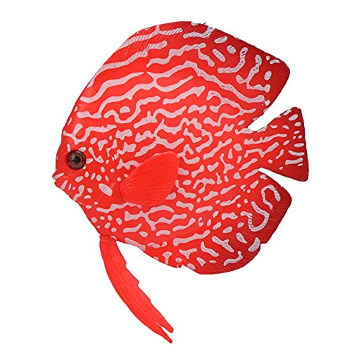 Artificial Glowing Fish Set, Fake Aquarium Decorations with Luminous Jellyfish, Silicone Floating Fish Tank Decor for Freshwater and Saltwater Tanks, Includes Suction Cups and Tran