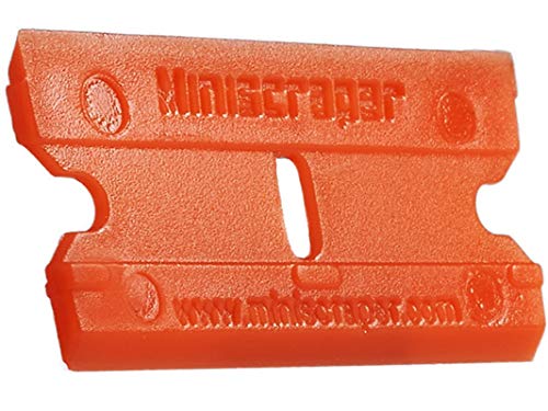 Plastic Razor Scraper Blades (2 Pack) Double Edge - size: 2 Pack