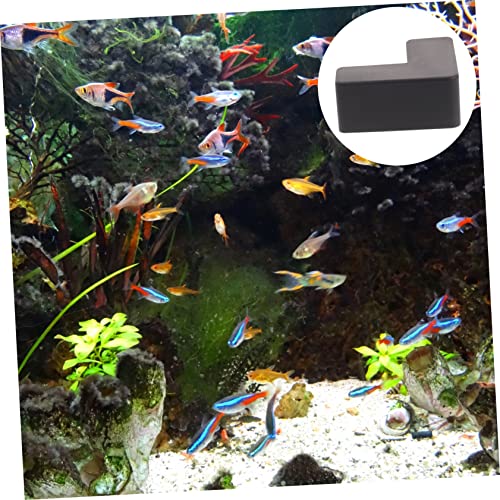 Toddmomy 6pcs Corner Protectors for Fish Tanks Soft -Collision Edges Pet Carrier Safety Covers for and Furniture Safety - color: Black
