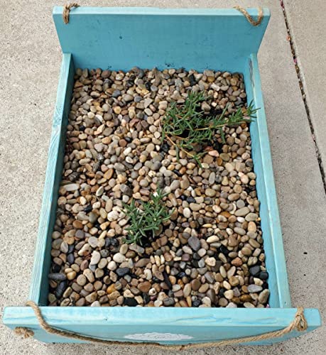 Voulosimi 40 LBS River Rock Stones, Natural Decorative Polished Mixed Pebbles Gravel,Outdoor Decorative Stones for Plant Aquariums, Landscaping, Vase Fillers - size: 40 LB