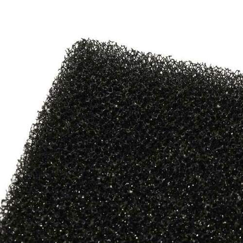 ViaAqua Coarse Bio Sponge Filter Media Pad Cut-to-fit Foam Up to 40" Aquarium Fish Pond (4PC 40x40x1 inch) - size: 4PC 40x40x1 inch