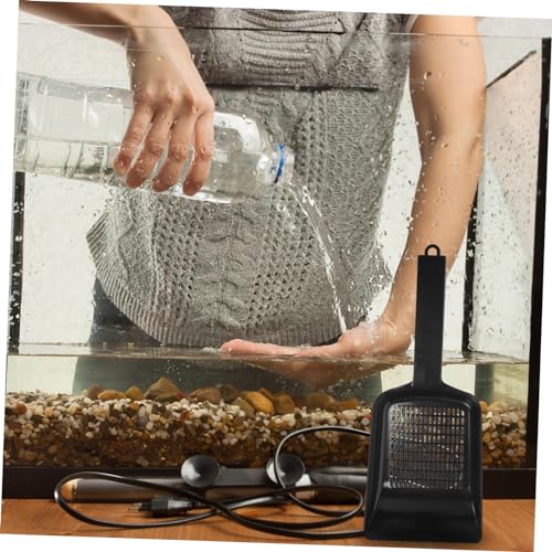 Totority Fish Tank Sediment Shovel Practical Aquarium Cleaning Tool for Efficient Gravel Sand Removal Compact Design for Easy Storage and Use