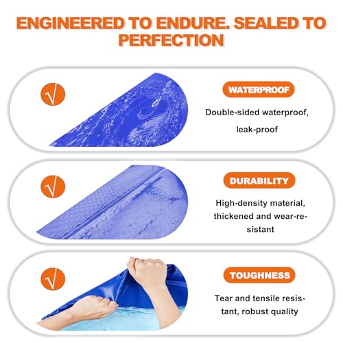 GHOSOONE 330 L/87 Gal Water Bladder Tank, Foldable Portable Water Storage Container, Emergency Water Bag for RV, Truck Bed, Fire Prevention, Drought Resistance, Blue - color: Blue, size: 87Gal/330L