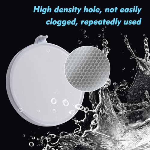 Nano Air Stone with Case, Silent High-Oxygen Diffuser for Aquarium, Fish Tank & Hydroponics - 5.9 Inch White Small Bubble Diffuser Accessories (No Air Pump and Air Tube)