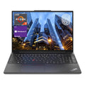 Lenovo ThinkPad E16 Gen 1 Business Laptop, 16" FHD+ Display, AMD Ryzen 7 7730U, 24GB RAM, 512GB SSD, Backlit Keyboard, Fingerprint Reader, HDMI, RJ-45, Wi-Fi 6, Windows 11 Pro, Black - size: 24GB RAM | 512GB SSD