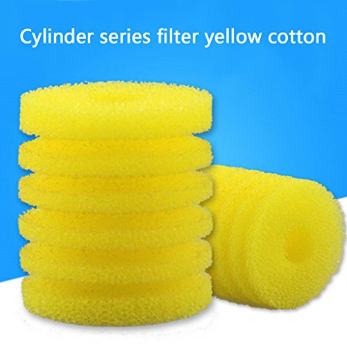 Replacement Sponges Clear Box for Aquarium Sponge Biochemical Filter Accessories for Quiet Filter