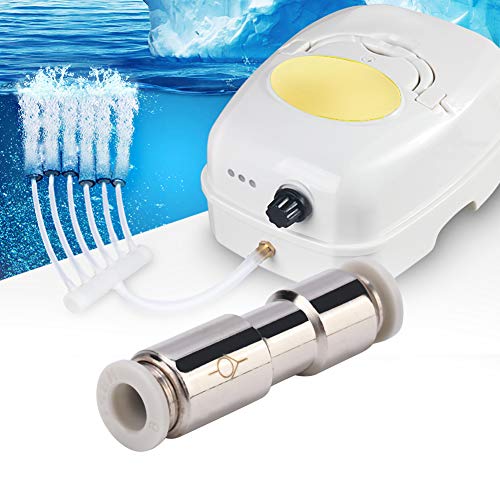 Air Pump Check Valves, Quick Connect, Air Tight Design, Water Reverse Prevention for CO2 Atomizer & Aquarium Fish Tank