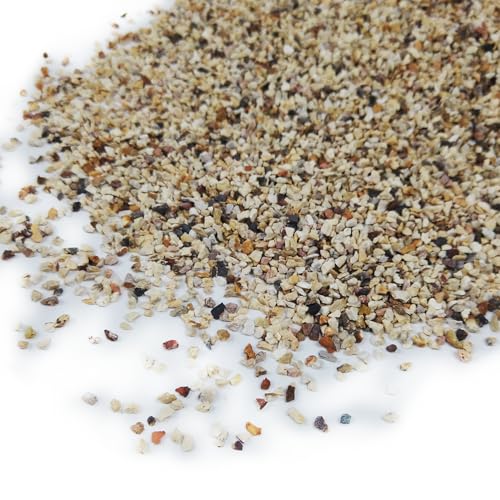 TWINKLING Silica Sand, Aquarium Sand, Horticultural Sand, Vermiculite, Coarse Sand for Plants, Fire Pit, Aquarium, Fish Tank, Resin Art, DIY Craft, Vase Filler, Home Decor, 410g/14.5oz (10-20 Mesh) - size: 10-20 Mesh