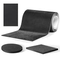 CHUNZEXI Non Slip Furniture Pads, Self Adhesive Rubber Pads with Anti Skid Stickers, Cuttable Rubber Sheet for Furniture and Appliances (4” × 40”) - size: 4x40 inch 1 Rectangular