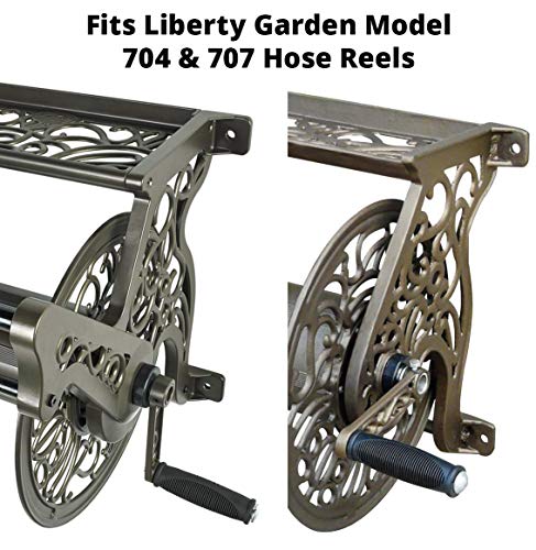 Liberty Garden Products Replacement Crank Arm for Wall Mounted Hose Reel #CRK0006