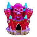 Marina iGlo Skull Castle 4" Aquarium Decoration Fish Hide - Glows Under Blue LED
