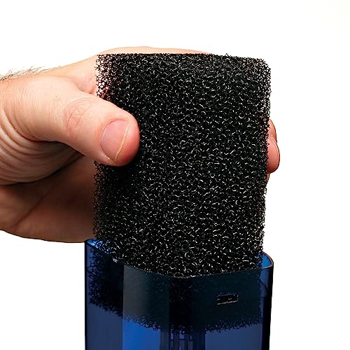 Penn-Plax Cascade 300 Replacement Bio-Sponge - 1 Pack Aquarium Filter Sponge for CIF1 Submersible Internal Media Filter - Easy-to-Clean - Fresh & Saltwater Filtration - Black, 2 x 1.75 x 1.75 Inches - size: Cascade 300 Replacement Bio-Sponge