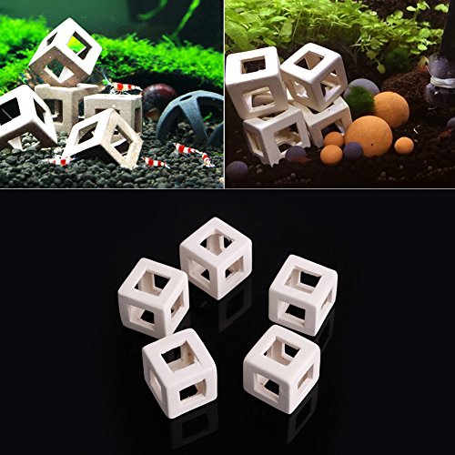 XISAOK Aquarium Decorations Fish for Ceramic Breeding Cave Fish for Ornaments for Shrimp Cichlid for Play Hide
