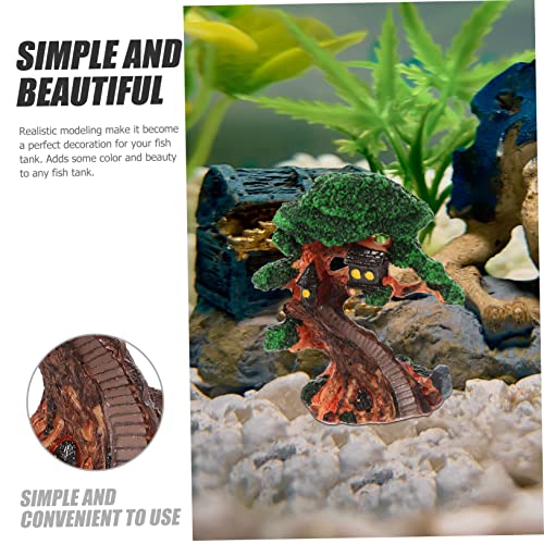 Toddmomy Miniature Ornament for Fish Tank Realistic Landscaping Decor Simulated Aquatic Environment for Aquarium and Microlandscape Design