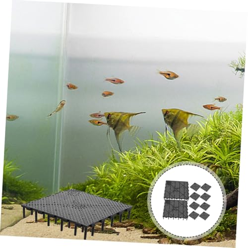 BESPORTBLE 12pcs Fish Tank Bottom Plate Trays Isolation Boards for and Impurity Straining Versatile Aquarium Divider Plates for Fish Tank Landscaping and Separation