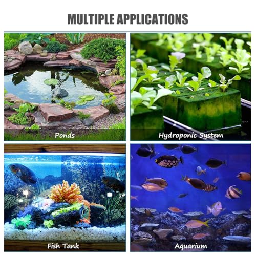 POPETPOP 2 Pcs Fish Tank Bonsai Ornament - Aquarium Landscaping Aquatic Plants, Plastic Bonsai Fish Tank Pine Tree for Aquarium Decor