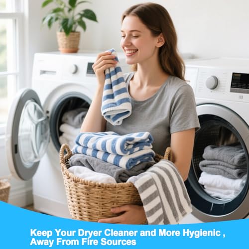 XANGNIER 3 Pack Dryer Vent Cleaner Kit,Flexible Dryer Lint Brush Vent Cleaner,Dryer Lint Trap Cleaning Tool,Laundry Room Essentials Lint Remover Accessories,Household Cleaning Tools - color: Multicolor 1