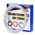 TAILONZ PNEUMATIC CLear 4mm or 5/32 inch OD 2.5mm ID Polyurethan Air Hose Pipe Tube 10 Meter 32.8ft - color: Clear-PU, size: 4mm OD/32.8ft/10m