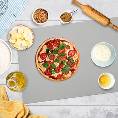 Silicone Mat Heat Resistant Mats for Countertop, Multipurpose Large Silicone Mats for Crafts Kitchen Workbench Size 36x24 inches Thick 2mm,Rolled Package,Grey - color: Gray, size: 36"L x 24"W