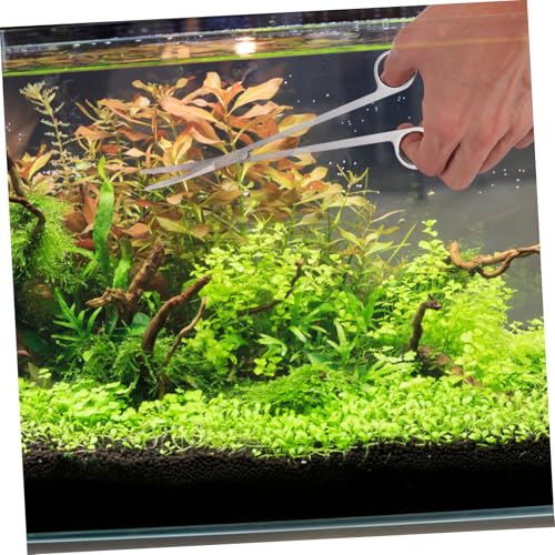 Generic 1set Aquascaping Tools Aquarium Scissors Tweezers and Spatula for Fish Tank Maintenance Essential Tools for Aquatic Plants and Substrate Care