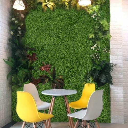 Fake Green Moss Roll Table Runner Faux Moss Adhesive Fairy Garden Grass 12" x 71" Artificial Moss for Indoor Plants Wall Crafts DIY Table Centerpieces Fairy Woodland Floral Wedding 30x180cm - size: 11.81 inches x 70.87 inches x 1.57 inches