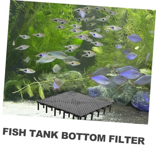 BESPORTBLE 12pcs Fish Tank Bottom Plate Trays Isolation Boards for and Impurity Straining Versatile Aquarium Divider Plates for Fish Tank Landscaping and Separation