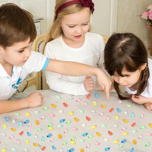 200PCS Mini Resin Turtles Animals Little Figures Bulk to Hide Tiny Plastic Miniature Turtles for Easter Egg Fairy Garden Micro Landscape Aquarium DIY Craft Decor Vase Filler Gifts Party Favors - size: Turtle (200PCS)