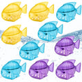 Leemone Humidifier Cleaning Fish for Humidifiers & Fish Tanks, 10 Pack Humidifier Cleaner, Purifies Water, Reduces Scale - color: Fish-10p Colorful