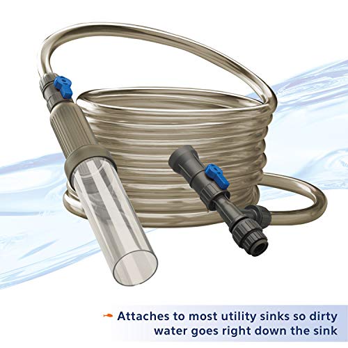Aqueon Aquarium Fish Tank Water Changer With 50 Foot Hose - size: 50 Foot Hose