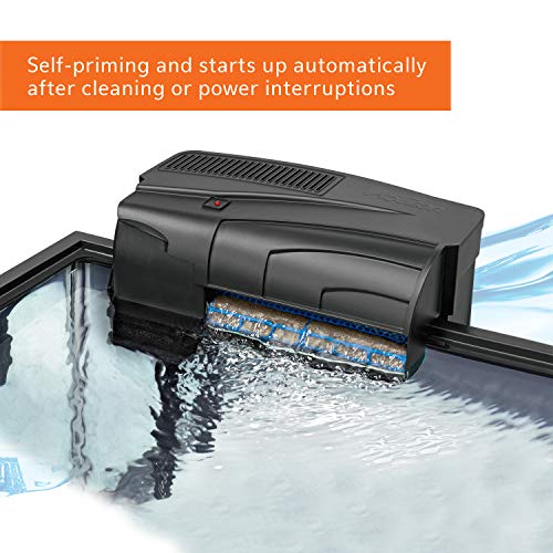 Aqueon QuietFlow 75 LED PRO Aquarium Fish Tank Power Filter For Up To 90 Gallon Aquariums