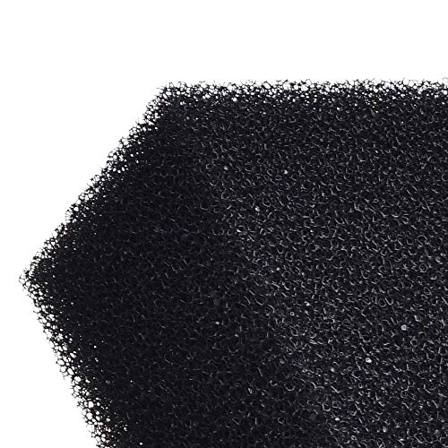 Hipanda Filter Foam Sponges, Bio Sponge Filter Media Pad, Cut-to-Size Foam for Aquarium Fish Tank (7.5" x 4.7" x 2.75")