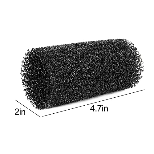 2PCS Internal Filter Sponge Foam, Aquarium Bio Sponge Rolls of Fish Tank Filter Accessories 4.5" x 2" (2Pcs Sponge)