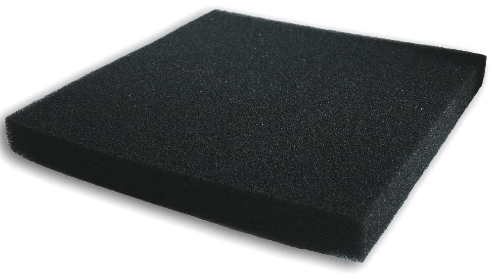 Bio Sponge Filter Media Pad 23" Cut-to-fit Foam for Aquarium Fish Pond Reef Canister Tank - size: 23.6" L x 17.7" W x 1.8" H