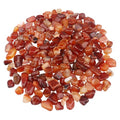 0.96LB Natural Pebbles Vase Filler Fish Tank Gravel Aquarium Decorative Crushed Stones Succulent Rocks Bulk Polished Irregular Shaped - Red - color: Red
