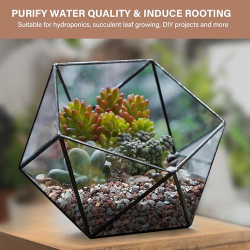 3lb Mix Horticultural Lava Rocks for Plants, 3/8" Colorful Succulent Potting Soil Amendments, Decorative Gravel for Cactus, Bonsai Gritty Rock, Pebbles Pumice for Vase Fillers, Top Dressing - color: Mixed, size: 3 Lb