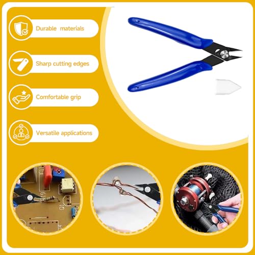 Anyman 42PCS 3D Printer Tools Kit, 3D Printer Accessories with Deburring Tool, Diamond Files, Pliers, Carving Knife Set and Scraper for 3D Print Removal, Smoothing, Finishing, Model Building