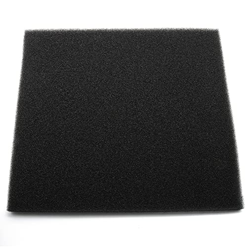 ALEGI Aquarium Filter Sponge, Biological and Mechanical Sponge Filter Pad for Fish Tank (19.5" x 19.5" x 0.78") - size: 19.5" x 19.5" x 0.78"