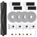 Replacement Parts for ECOVACS T20 Omni/Max/Pro,Ecovacs T20 Max Vacuum Cleaner Accessories Kit, 1*Main Brush+ 4*Hepa Filters+ 4*Mop Pads+ 4*Vacuum Bags+ 6*Side Brushs - style: T20