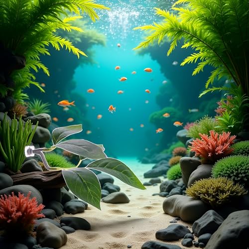 Green Betta Fish Leaf Pad,Plastic Plant Betta Hammock Leaf Bed,Simulating The Natural Habitat for Betta Spawning Grounds,Suction Cup Betta Breeding Resting Bed Aquarium Décor Plastic Plants
