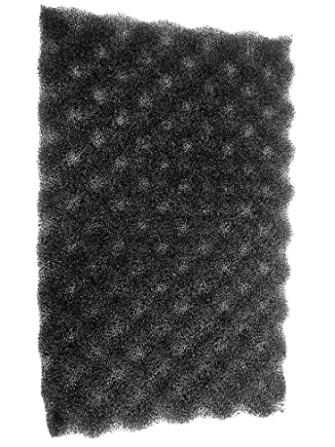Wave Point Aquarium Bio Sponge Foam Filter Media Pad Cut-to-fit for Fish Tank Sump Pond 17" x 11" x 1/2" to 1" (1 Set (3 PCS))