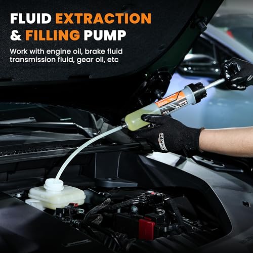 FOUR UNCLES Fluid Extractor & Filling Pump for Easy Oil Change - size: 200cc